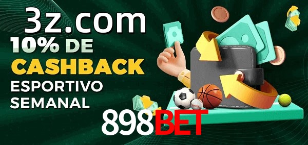 10% de bônus de cashback na 898BET