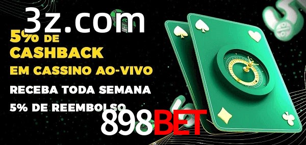 Promoções do cassino ao Vivo 898BET